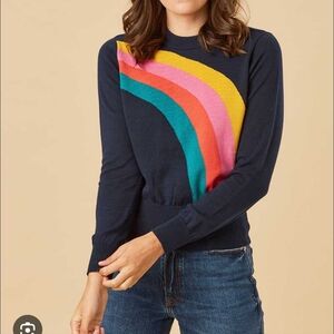 Joanie Clothing Rainbow Jumper